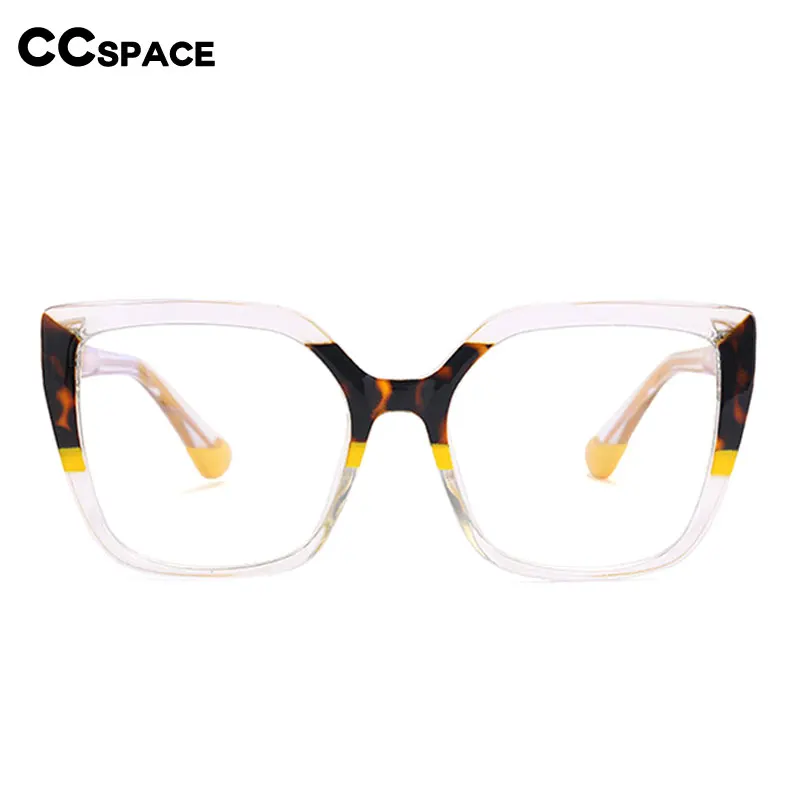 

56238 Women Trending Blue Light Blocking Glasses Women Color Matching Glasses Eyeglasses Transparent Fashion Eyewear Tr90