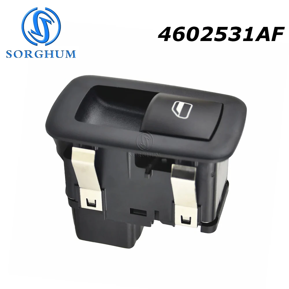 Sorghum Passeggero Pulsante Interruttore Di Controllo Alzacristallo Per Jeep Liberty Dodge Nitro 2008-2012 6 Pin 4602531Af 4602531Aa 4602531Ac