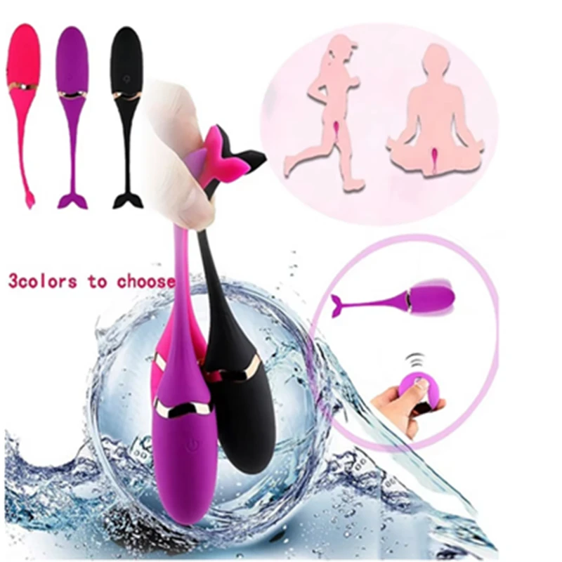 Wearable Whale Vibrator G-Spot Clitoris Massager USB Recharge Wireless Bouncing female masturbator Vibrating Panties Jump Egg