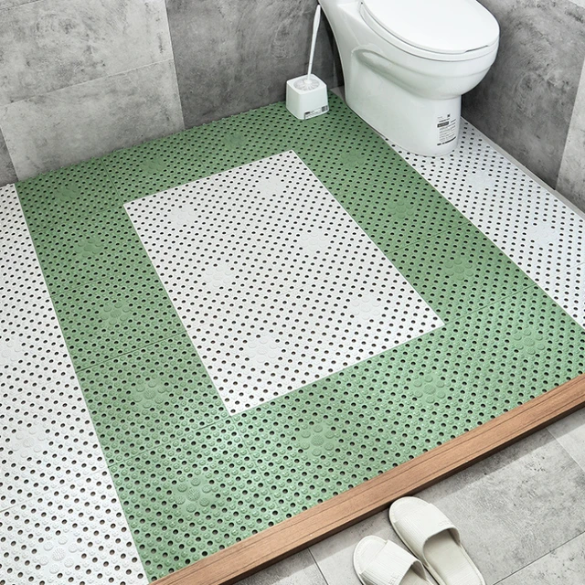 Waterproof Non-slip Shower Bathroom Mat Non-Toxic Tasteless TPE