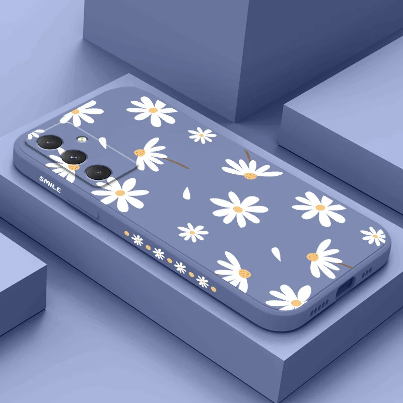 Charming Daisy Silicone Phone Case Cover