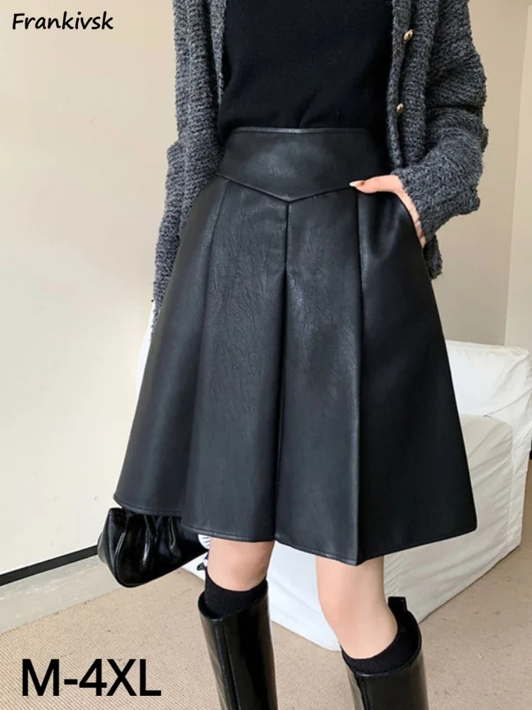 

Юбка женская плиссированная до колена, Y2k