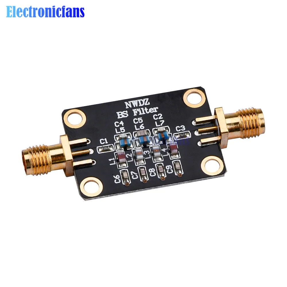 88-108MHz Band Stop Filter Module Passive Notch Filter Digital FM Interference Roof Filter Accessories Communication System