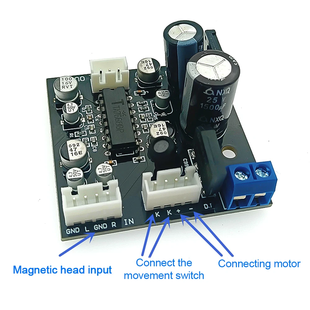 Ta7668-磁気ヘッド付きテープドライブプリアンプアンプ,オーディオ