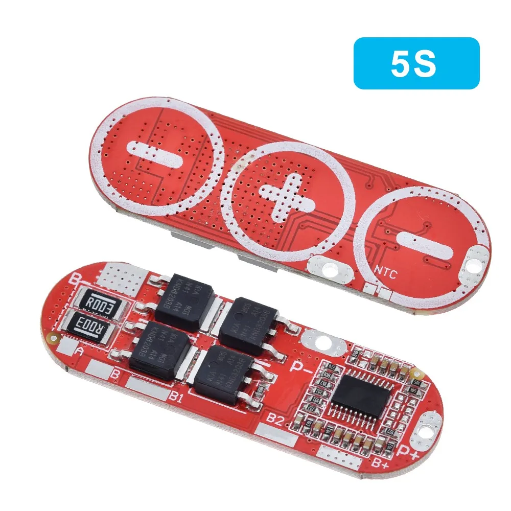 TZT 18650 Li-ion Lipo Lithium Battery Protection Circuit Board Module BMS 1S 2S 10A 3S 4S 5S 25A 18650 Lipo Bms Charger