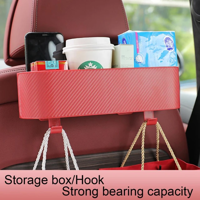 Car Storage Box Multifunctional Keep Neat Universal Auto Back Sear Cup  Holder Sundries Organizer with Hooks for Automobile - AliExpress