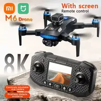 Xiaomi Mjia  M6 Drone 8K Professional HD Camera Drones 5G WIFI FPV Video 4k UAV With screen Remote control RC Quadcopter Dron