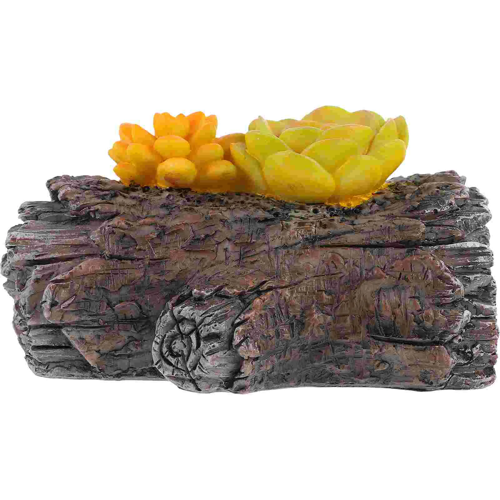 

Hidden Key Hider Yard Key Hider Simulated Tree Stump Key Hider Key Storage Box for Outside