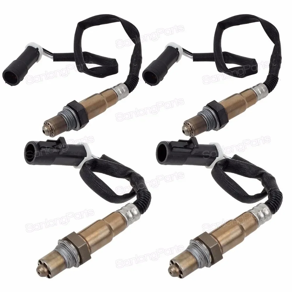 

4 шт. датчик кислорода O2 для 04 05 06 Ford F-150 4.6L 5.4L 4L3Z9G444AA 234-4401 234-4402