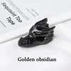 Golden obsidian