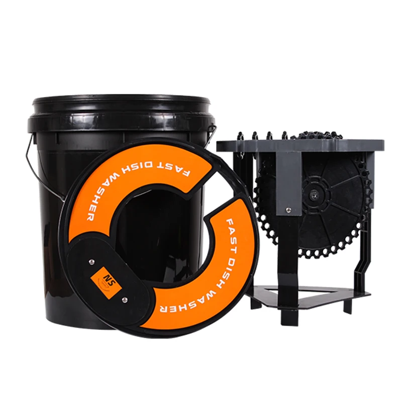 Car wash Polishing disc cleaning bucket Wool pan cleaning bucket detail tools Car Supplies car wash bucket
