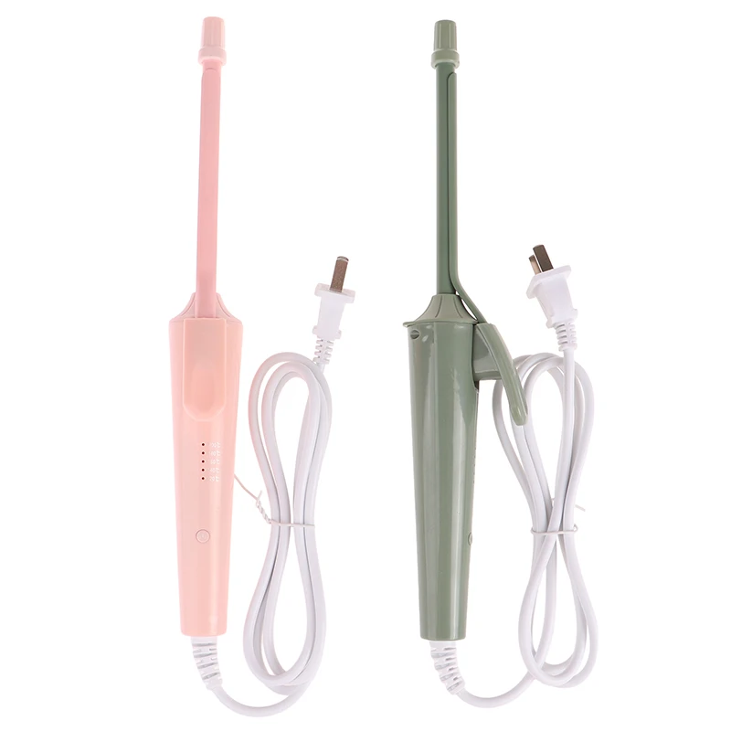 9mm Electric Hair Curler Ceramic Coating Curling Iron Unisex Curling Wand Mini Household Hair Styling Roller Waver 20W