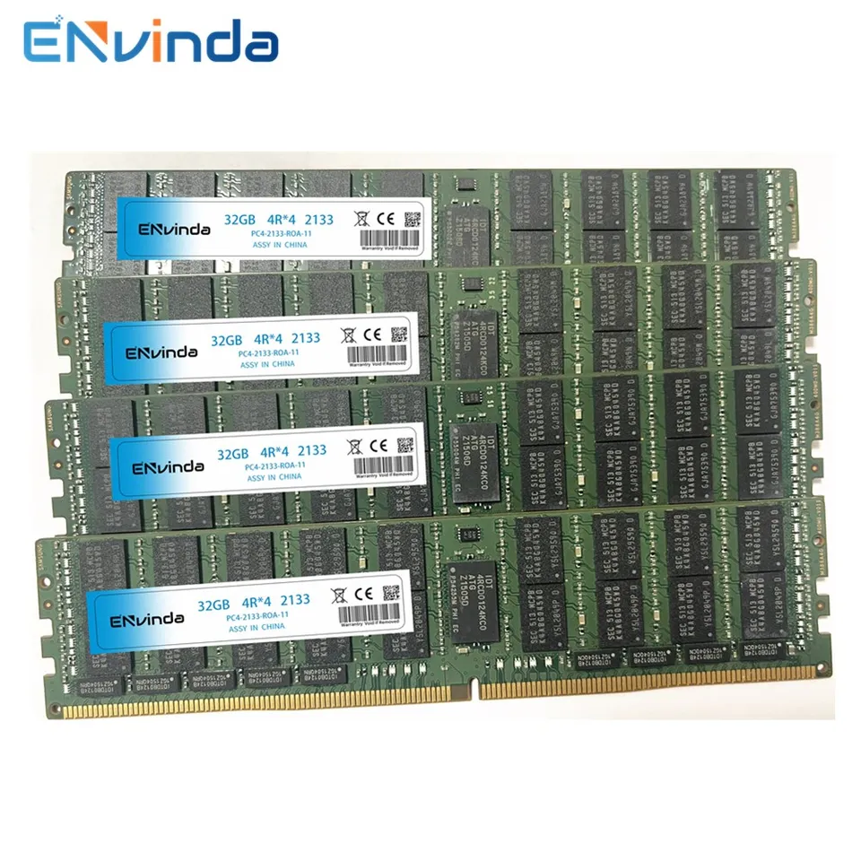 ENvindaサーバーメモリ DDR4 RAM 16GB 4GB 8GB 32GB PC4 2400MHz