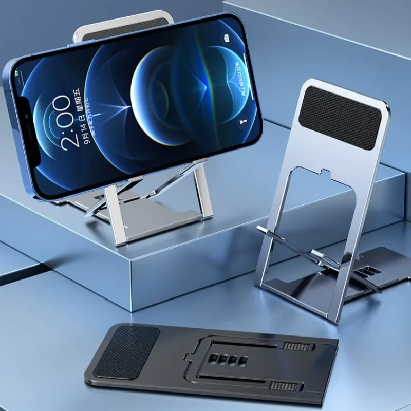 Compact Foldable Mobile Phone Stand - Portable Desktop Holder