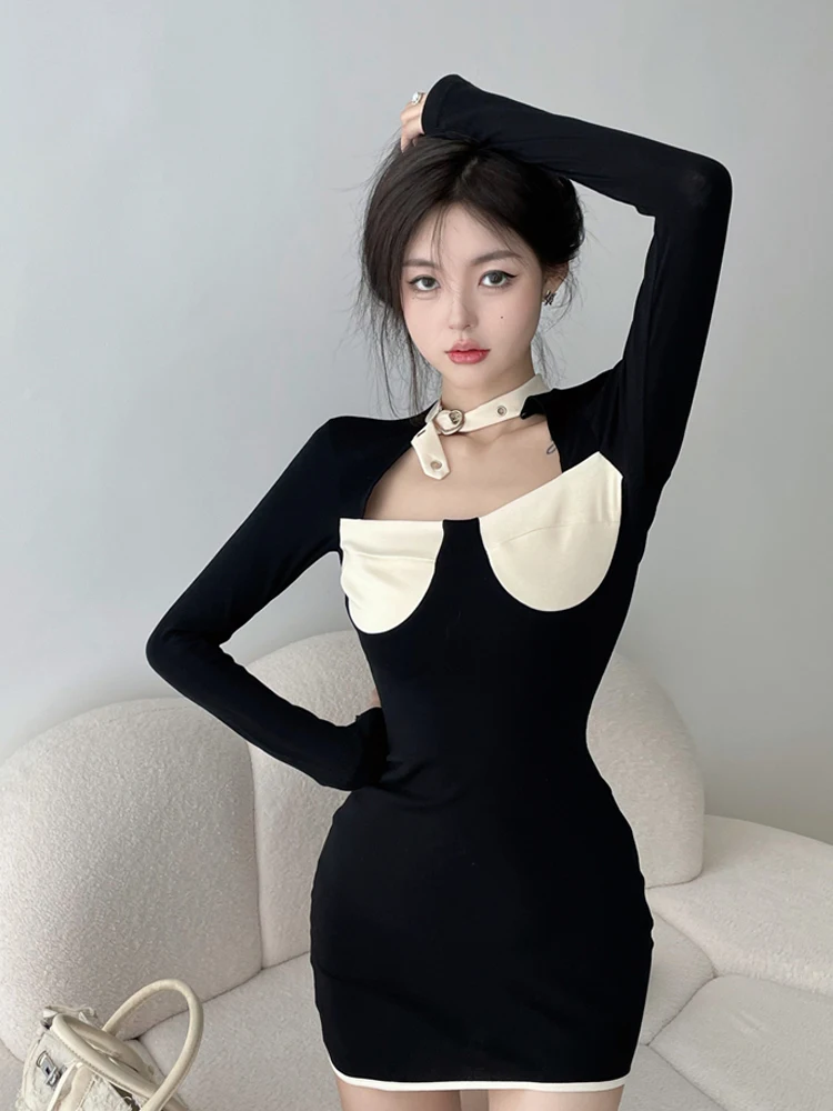 2022-Hotsweet-Autumn-Winter-Stretch-Slim-Dresses-Women-Temperament ...