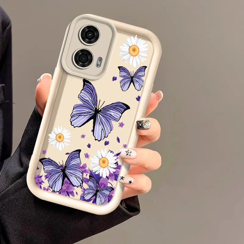 Elegant Butterfly Sky Eye Phone Case - Stylish Protective Cover