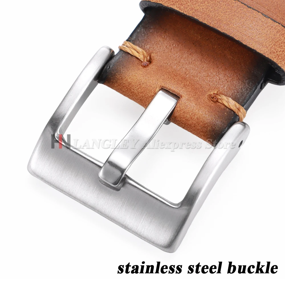 Luxurious Genuine Leather Watch Band – Premium Cowhide Strap