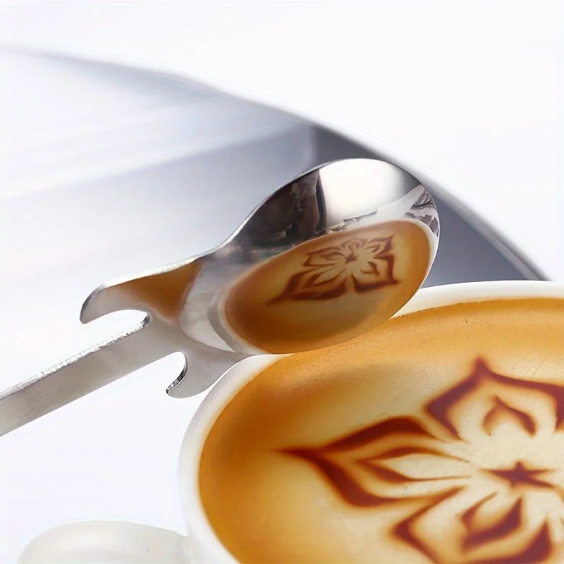 Guitar-Shaped Stainless Steel Spoon Perfect for Coffee Tea Desserts Durable Stylish Tableware for Music Enthusiasts stainless steel spoon tea spoon