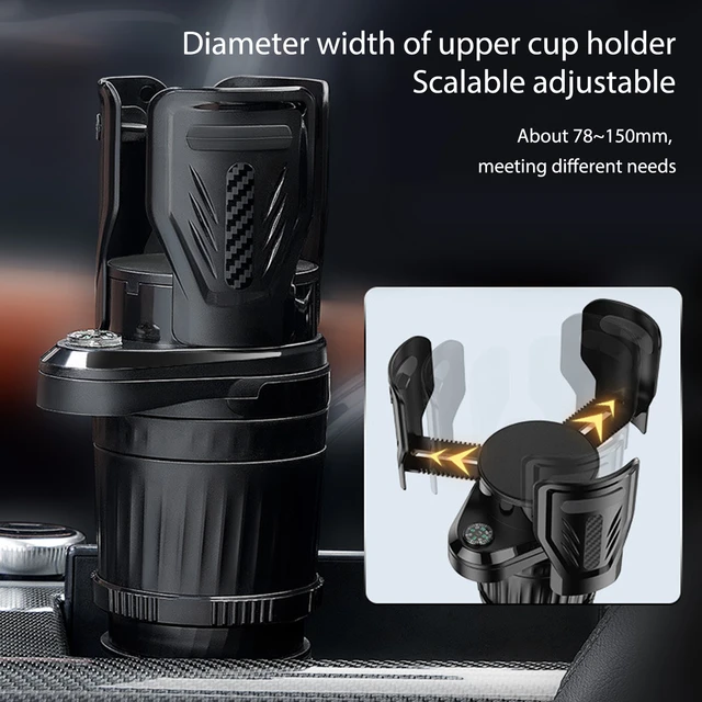 Car Cup Holder Expander Adapter  Auto Multi Function Cup Holder