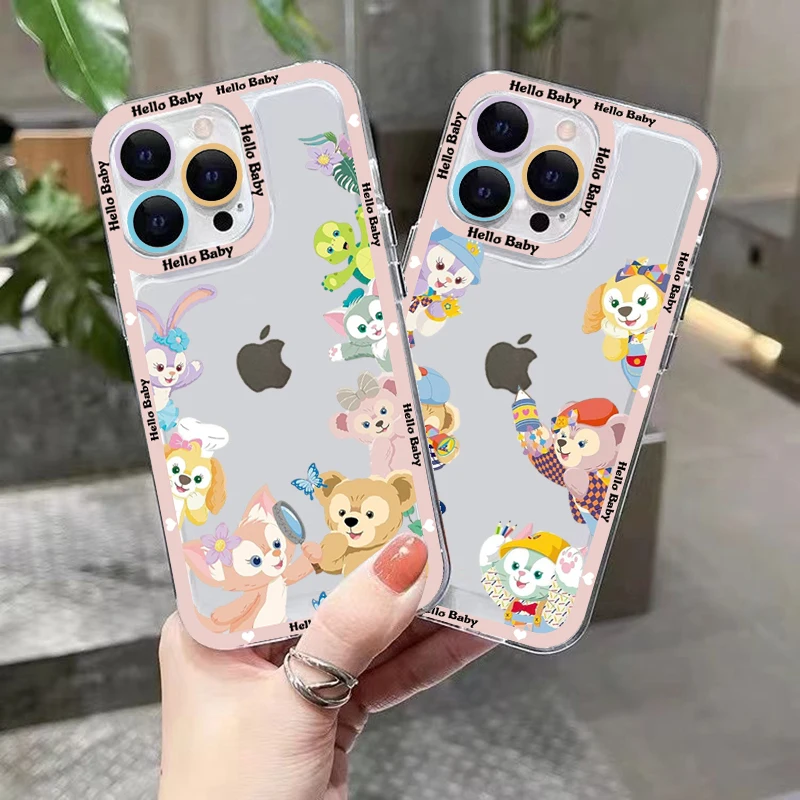Disney nowa kreskówka Duffy niedźwiedź etui na telefon iPhone 11 12 13