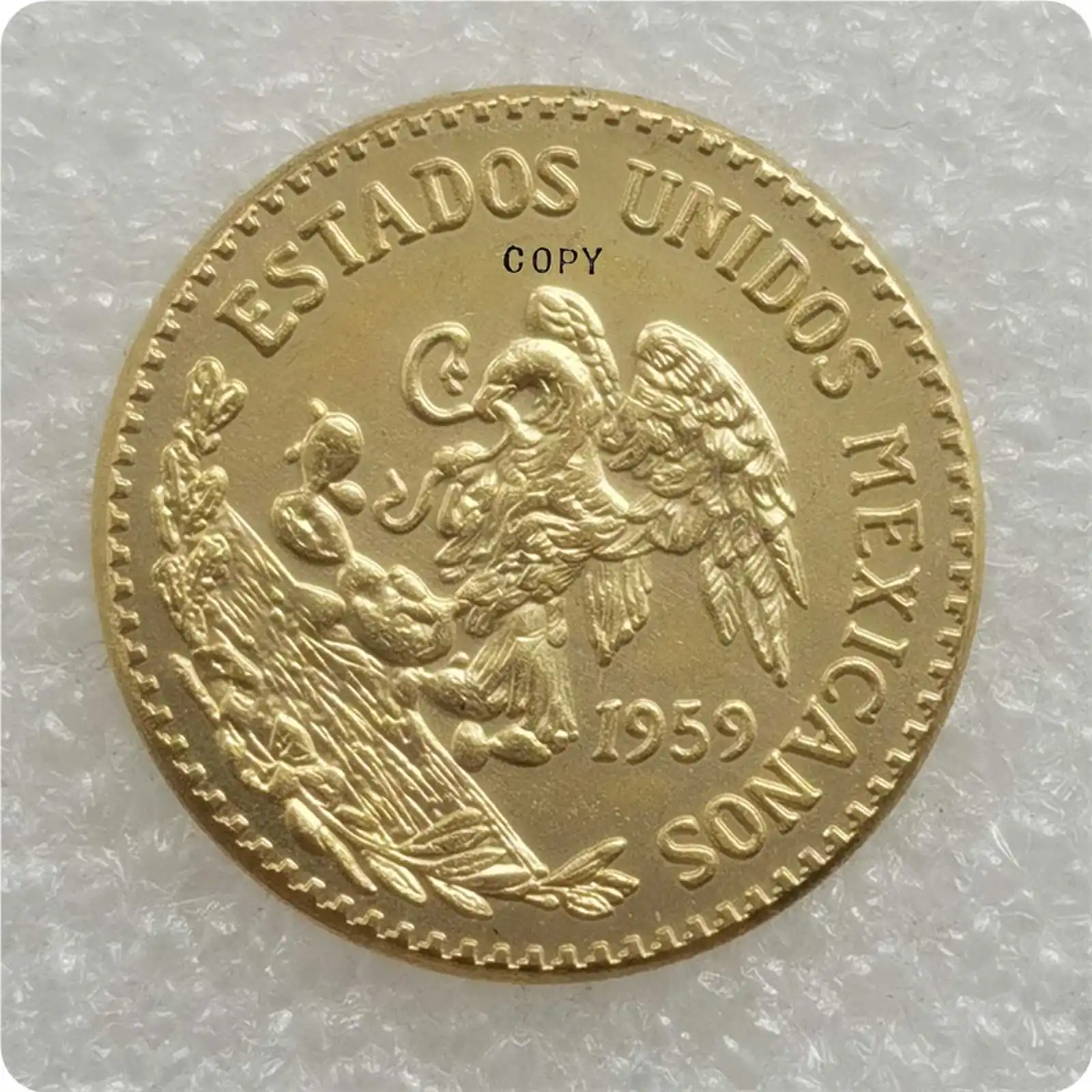 1959 Mexico 20 Pesos Copy Coins