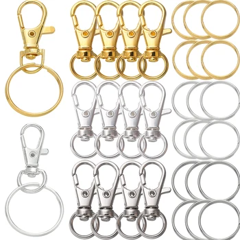 Swivel Hooks with Key Rings 1