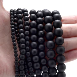 Elegant Natural Stone Bead Collection for Jewelry Crafting - Lava, Tiger Eye, Crystal, Apatite, Amazonite, Tourmaline (Matte beads)