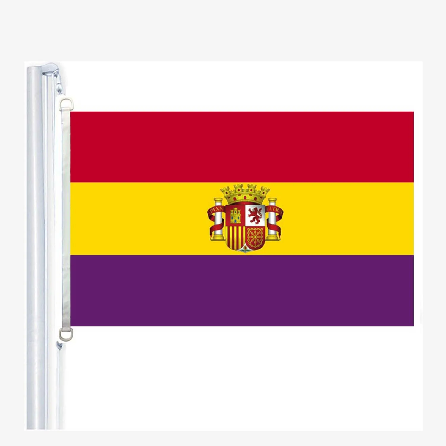

Espagnol républicain avec logo flag,90*150CM ,100% polyester, banner,Digital Printing