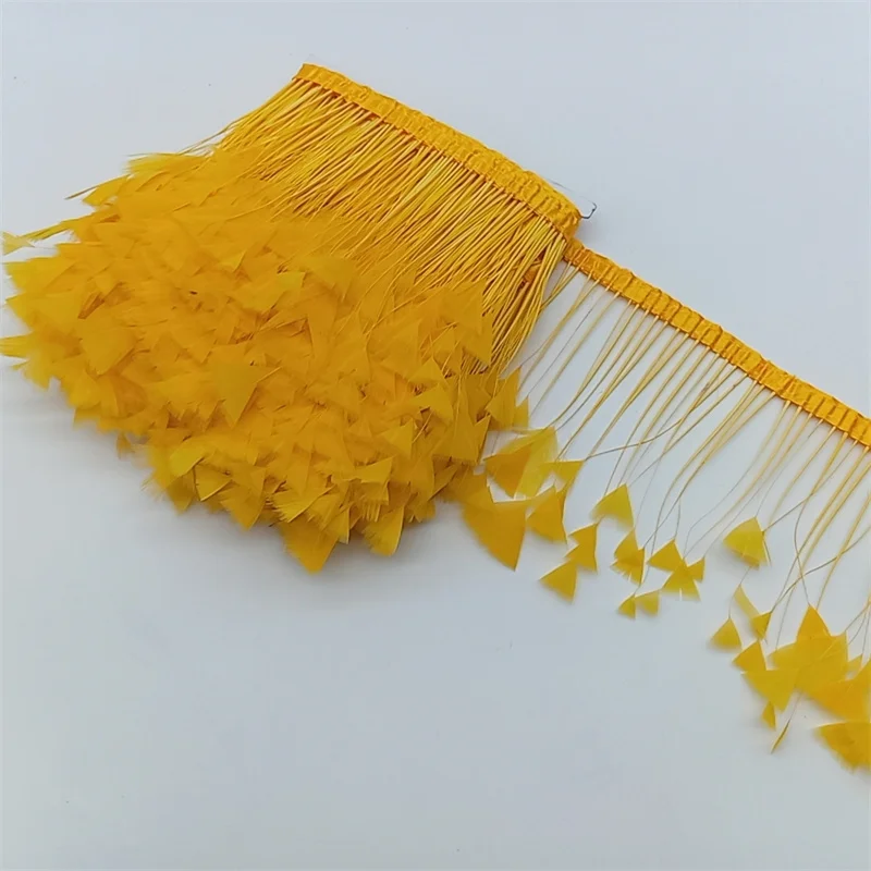 Gold Yellow feather