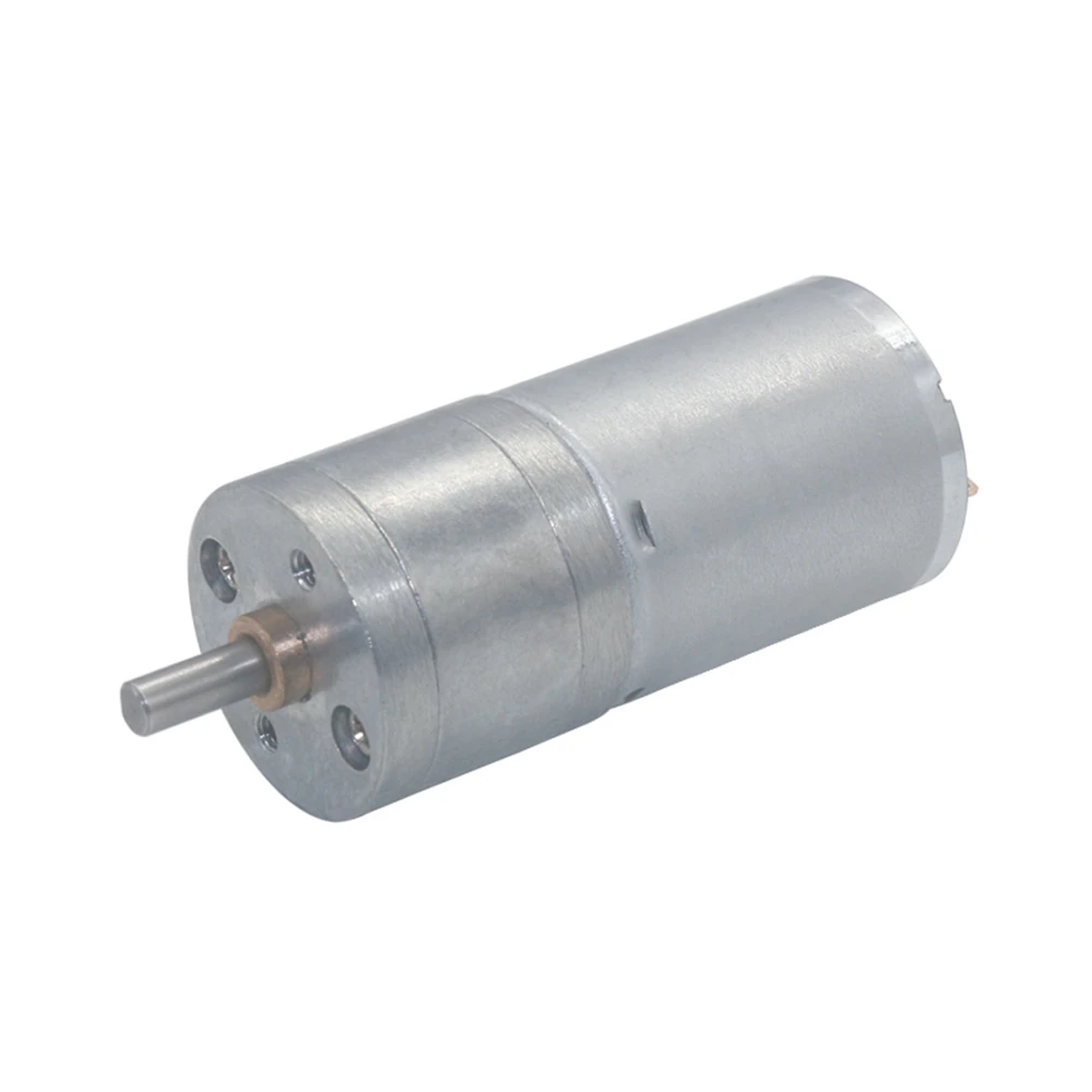 Gear motor JGA25-370 Geared motor DC motor 6V 12V 24V electric gear high torque 16/26/35/60/77/130/170/280/620/1360rpm