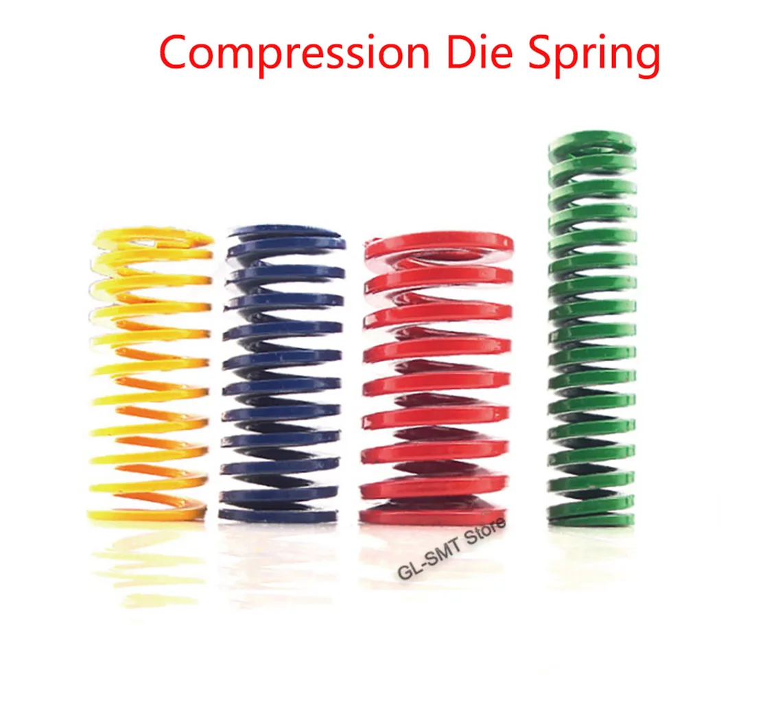 Coil Expansion Red Mould Die Springs, Outer Diameter 35mm
