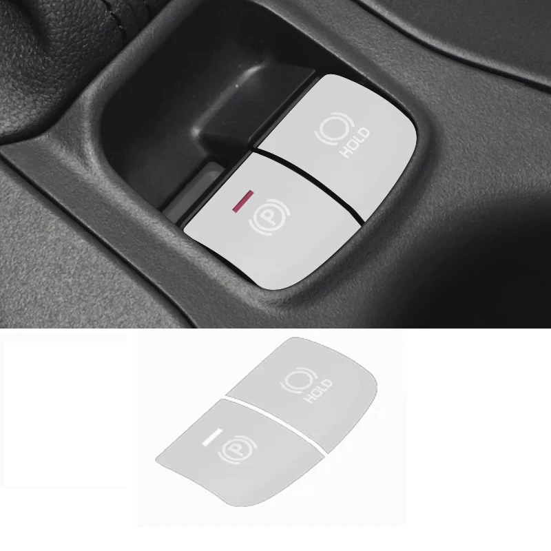 couvercle-d-autocollant-de-bouton-de-maintien-de-frein-p-lectronique-de