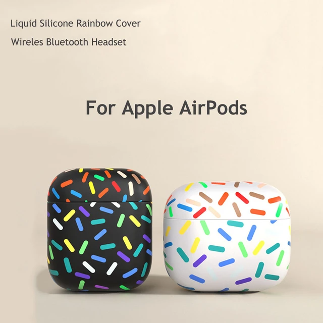 For AirPods Pro 2 Case Rainbow Cover for AirPods Pro2 Case Soft Silicone  Case for AirPods 3 Pro 2 2nd 3rd Generation Funda Capa - AliExpress