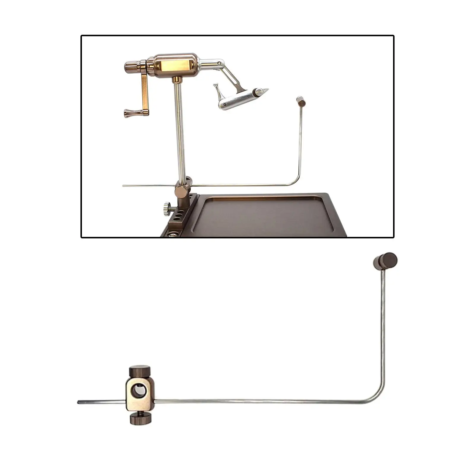 Fly Tying Vise Accessory Fishing Tying Tools Professional Metal Portable Durable Practical Fishing Line Stand