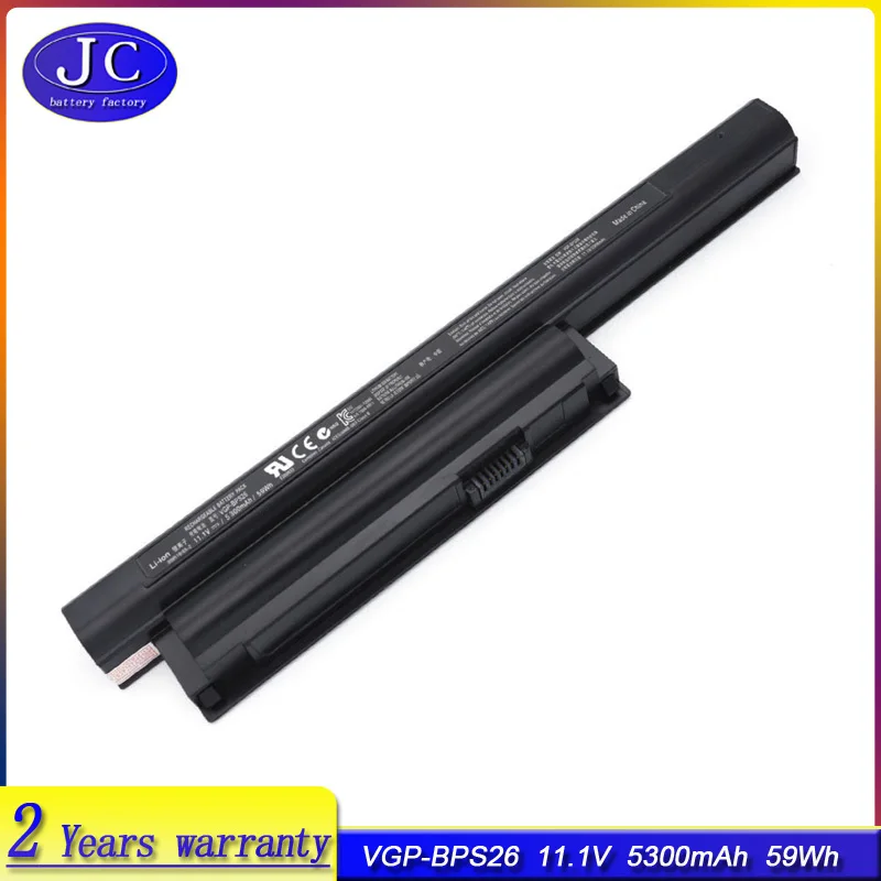 

Новый аккумулятор для ноутбука JCLJF для Sony Vaio bps26 VGP-BPL26 VGP-BPS26 SVE14A SVE15 VGP-BPS26A 17 VPC-CA VPC-CB VPC-EG VPC-EH