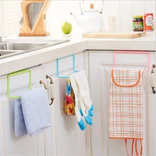 

Colored Plastic Cabinet Door Shelves Multifunctional Sundries Rack Bathroom Rack Towel Cabinet Household Accessories Gadget.85z