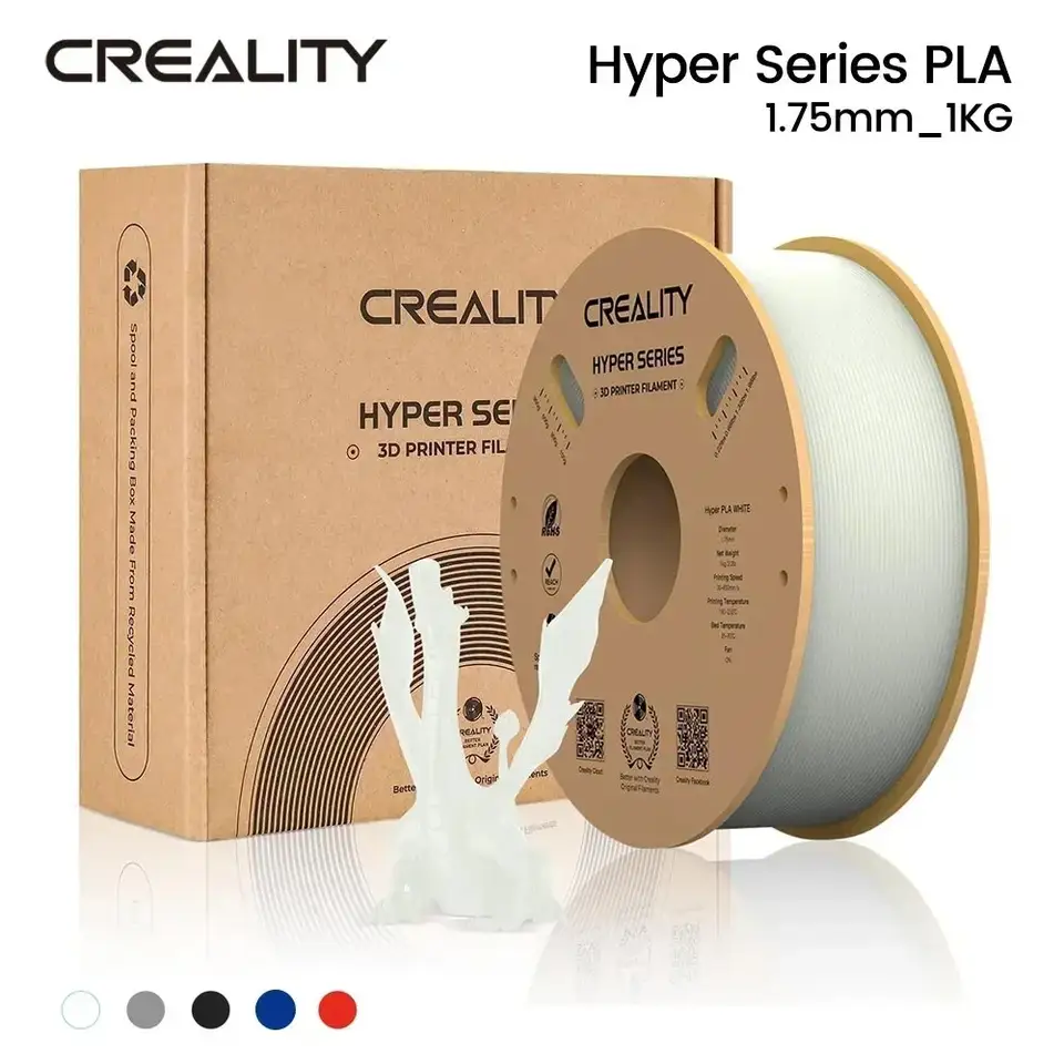 CREALITY Hyper Series PLA Filament 1.75mm Better Fluidity Faster Cooling High Precision for FDM Printers image 1