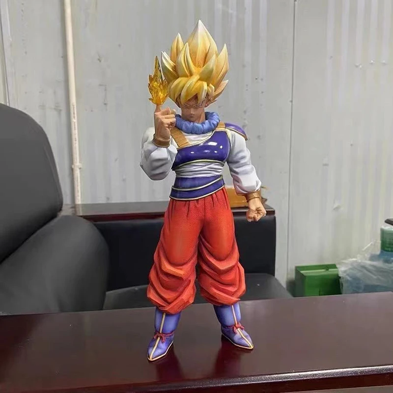 

Dragon Ball Z Figure Space Suit Son Goku Super Saiyan LS Kakarotto Action Figure 22cm PVC Anime Model Collection Kids Toy Gift