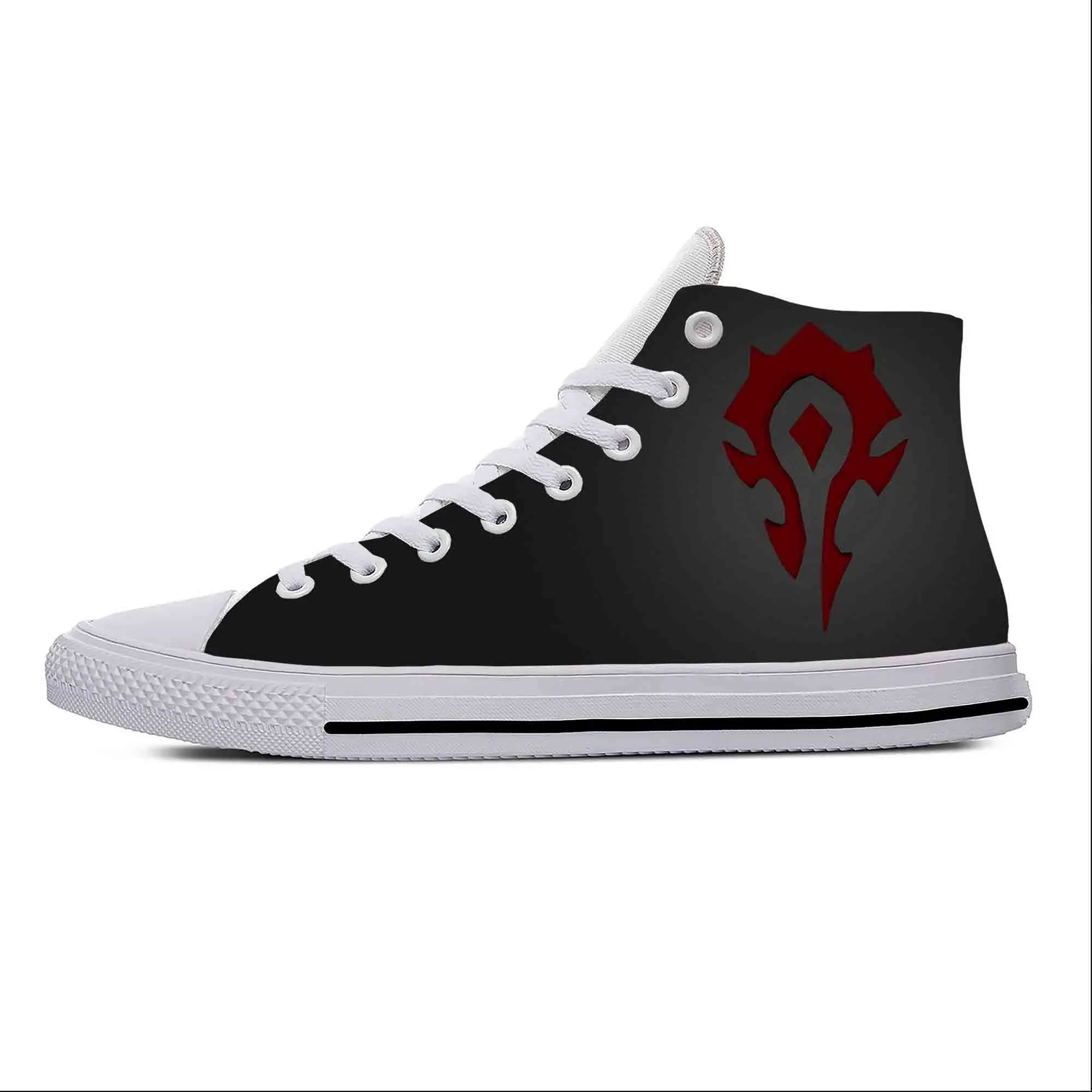 Wow Anime Game Cartoon World of Warcraft Horde Hot Casual Shoes High Top  Lightweight Board Shoes Breathable Men Women Sneakers| | - AliExpress