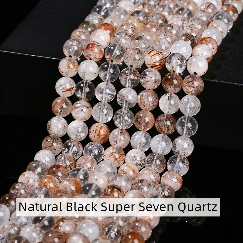 Natural Dark Red Garnet Stone Beads - Round Spacer, Various Sizes