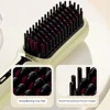 Hair Straightening Brush Negative Ion 2 In 1 Hair Straightener Heating Comb Multifunctional Hair Curler Curling Iron Stying Tool 6