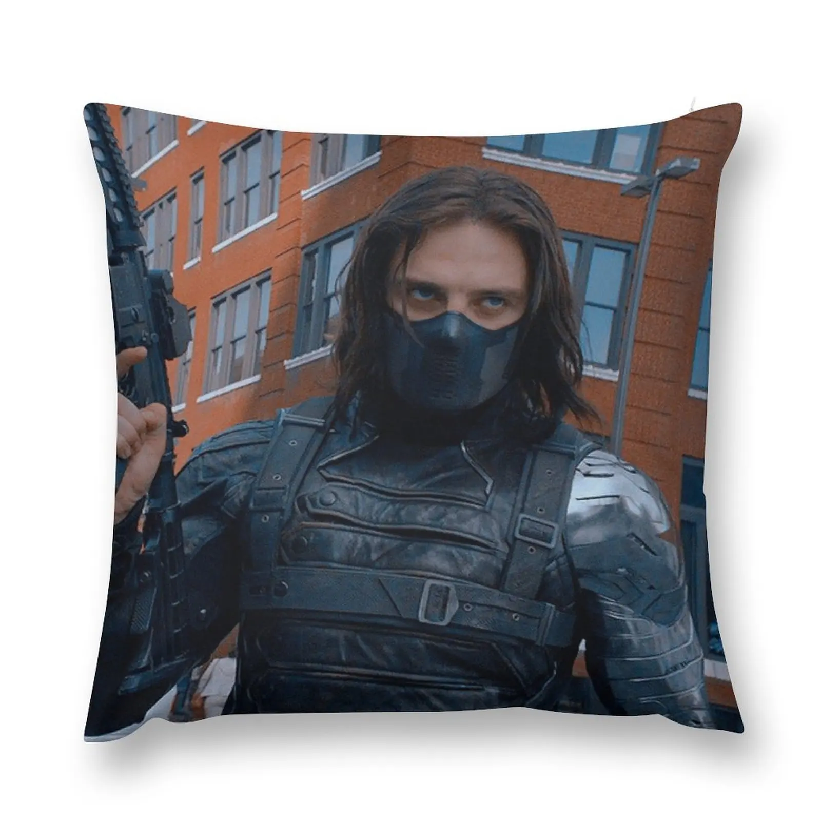 

Hot Winter Soldier Throw Pillow luxury sofa pillows Decorative Cushions Luxury Living Room Decorative Cushions