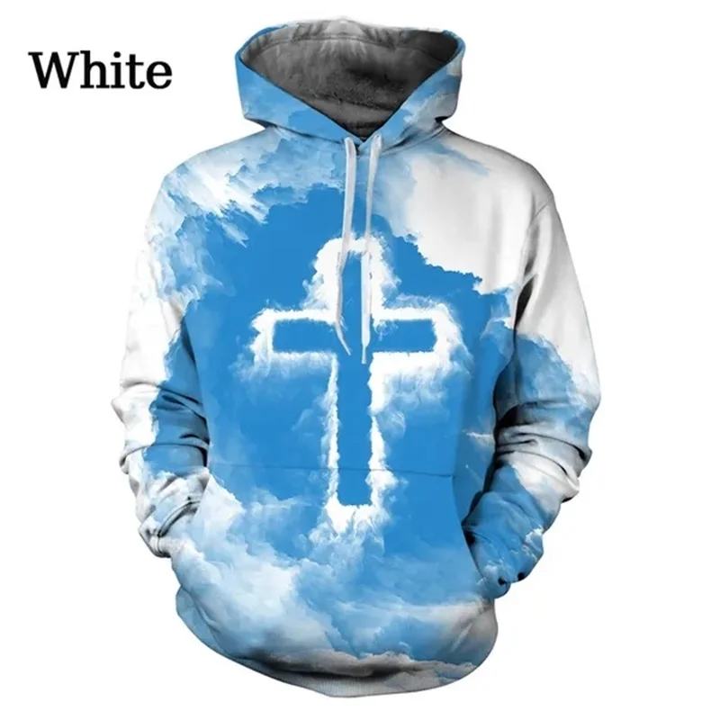 thumbnail image 1 of Nueva moda 3D estampado cristiano casual manga larga sudaderas hombres mujeres primavera otoño suéteres de gran tamaño sudaderas ropa hombre, 1 of 5