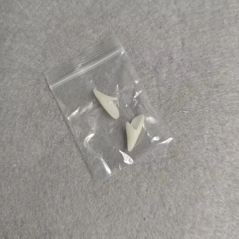 Spooky Halloween Vampire Teeth with Adhesive