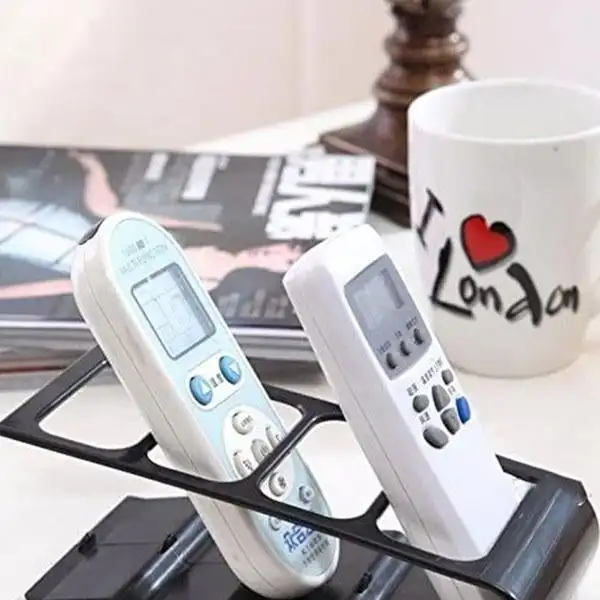 4 프레임 원격 제어 스토리지 휴대 전화 홀더 스탠드 홈 오피스 주최자 케이스, TV/DVD/VCR 홀더 데스크탑 브래킷