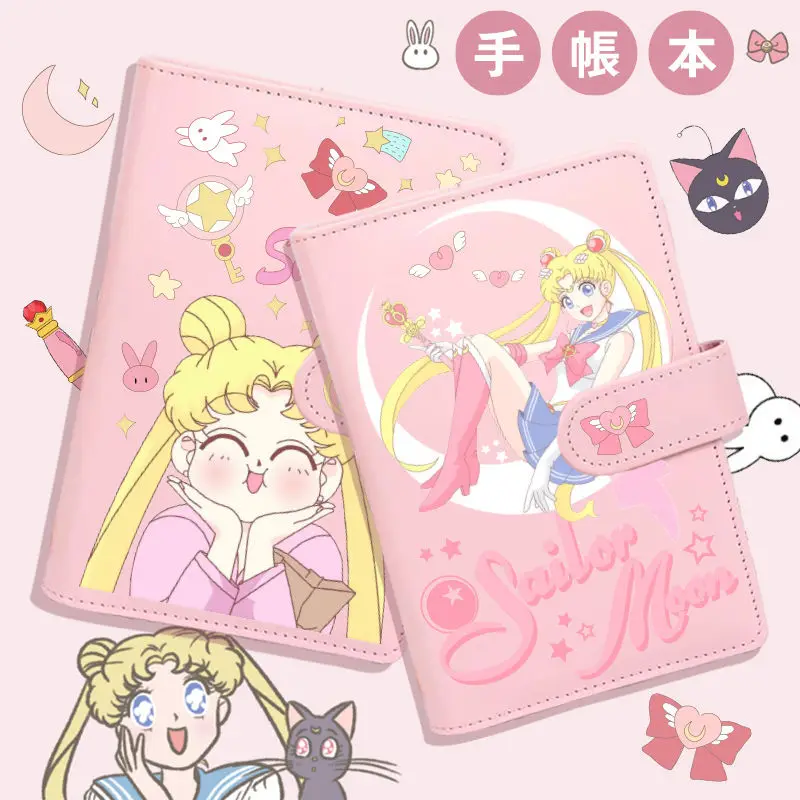 Caderno-de-fivela-magn-tica-em-forma-de-U-caderno-Sailor-Moon-desenhos ...