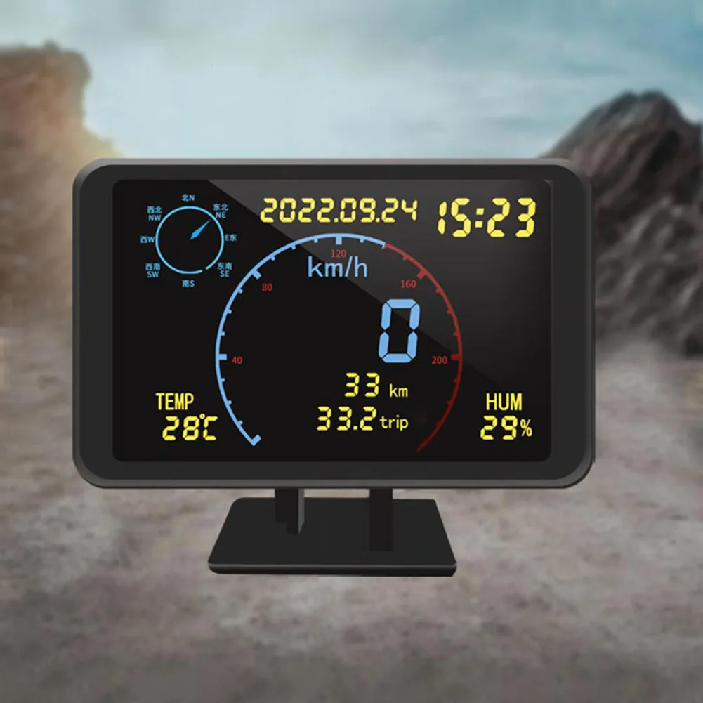 M8 HUD 4.7 ġ ũ GPS ƮĿ ӵ DC5-24V ڵ ӵ   溸 ڵ ׼