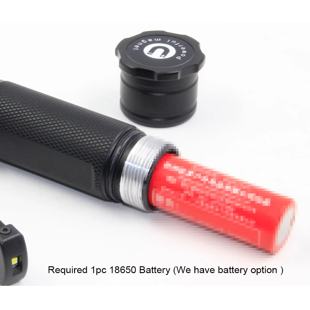 COB XPE LED Camping Emergency Flashlight 18650 USB Garage Work Light 360&deg; Folding Magnetic Inspection Lamp Red SOS Strobe