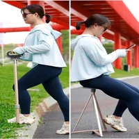 Multi-Function Cane Chair for Elderly, Foldable Anti-Slip Stick with Seat, Portable Four-Legged Walking Aid for Seniors 2