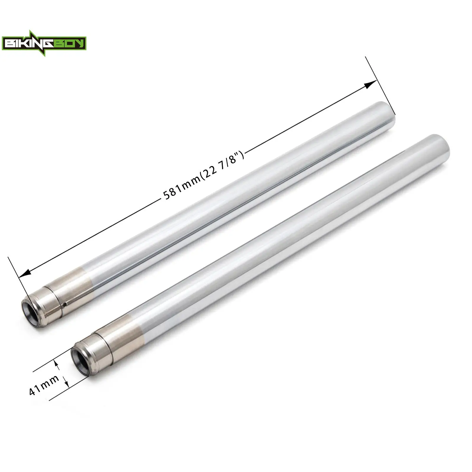 Bikingboy Fjs Slim 12 13 14 15 16 17 Flstc Heritage Classic Flstf Fat Boy 00-17 Flstn Deluxe 05-17 10 11 41Mm 22 7/8 "Tubo Forcella